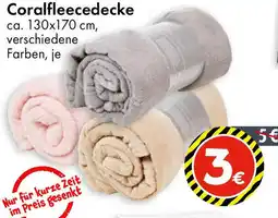 TEDi Coralfleecedecke Angebot
