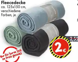 TEDi Fleecedecke Angebot