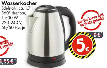 TEDi Wasserkocher Angebot