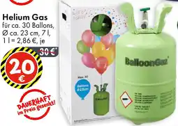 TEDi Helium Gas Angebot