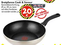 TEDi Tefal Bratpfanne Cook & Savour Angebot