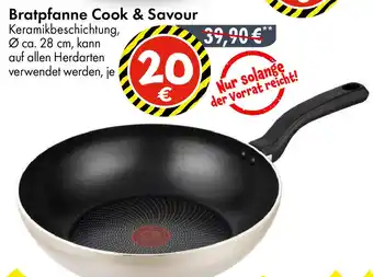 TEDi Tefal Bratpfanne Cook & Savour Angebot