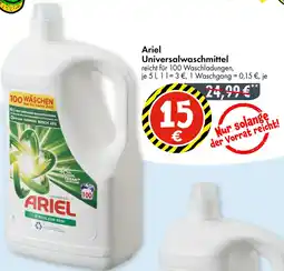 TEDi Ariel Universalwaschmittel Angebot