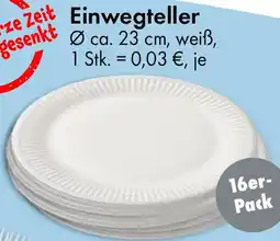 TEDi Einwegteller Angebot