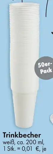 TEDi Trinkbecher Angebot