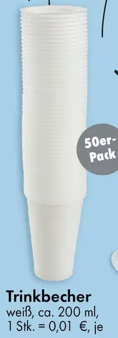 TEDi Trinkbecher Angebot
