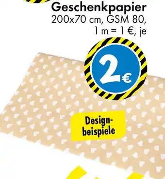 TEDi Geschenkpapier Angebot