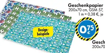 TEDi Geschenkpapier Angebot