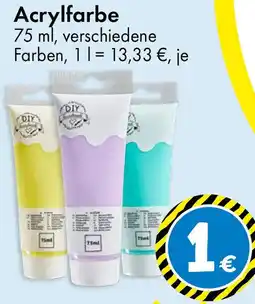 TEDi Acrylfarbe Angebot