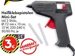 TEDi Heißklebepistolen Mini-Set Angebot