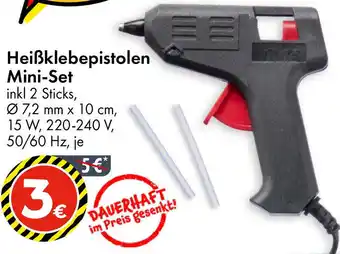 TEDi Heißklebepistolen Mini-Set Angebot