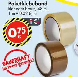 TEDi Paketklebeband Angebot