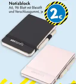 TEDi Notizblock Angebot