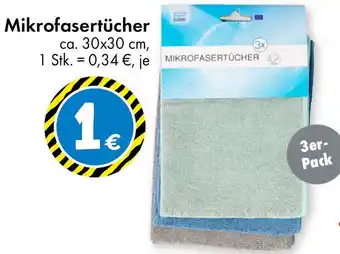 TEDi Mikrofasertücher Angebot