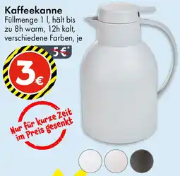TEDi Kaffeekanne Angebot