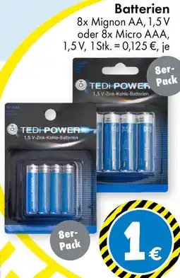 TEDi Batterien Angebot
