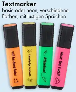 TEDi Textmarker Angebot