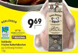 CITTI Markt Kokländer Frisches Butterhähnchen Angebot