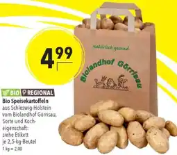 CITTI Markt Bio Speisekartoffeln Angebot