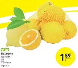 CITTI Markt Bio Zitronen Angebot