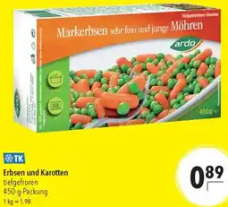 CITTI Markt Erbsen und Karotten Angebot