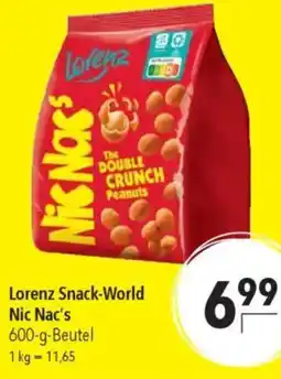 CITTI Markt Lorenz Snack-World Nic Nac's Angebot