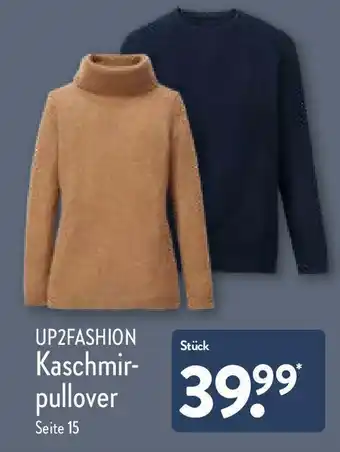 Aldi Nord Up2Fashion Kaschmir-Pullover Seite 15 Angebot