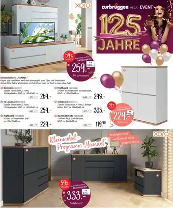 Zurbrüggen Xora kleinmöbelserie yamael Angebot