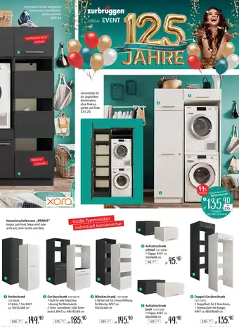 Zurbrüggen Xora hauswirtschaftsraum „primus“ Angebot