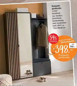 Zurbrüggen Voleo kompaktgarderobe Angebot