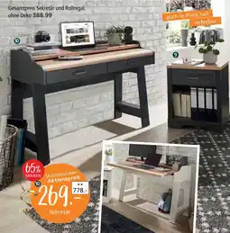 Zurbrüggen Sekretär und rollregal Angebot