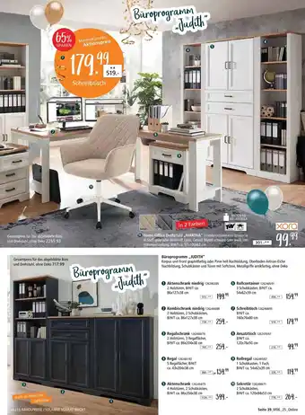 Zurbrüggen Xora büroprogramm „judith“ Angebot