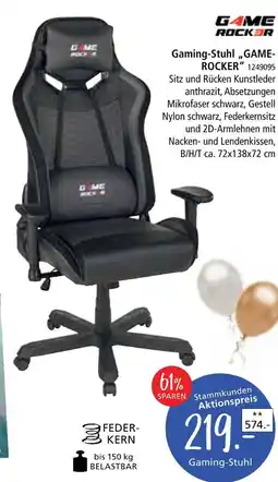 Zurbrüggen Game rocker gaming-stuhl Angebot