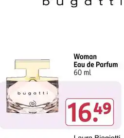Rossmann Bugatti woman eau de parfum Angebot