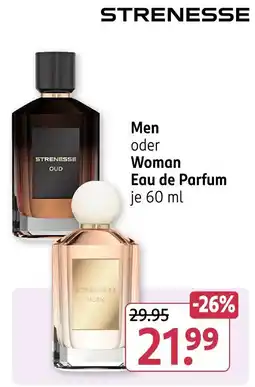 Rossmann Strenesse men oder woman eau de parfum Angebot