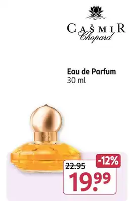 Rossmann Chopard eau de parfum Angebot