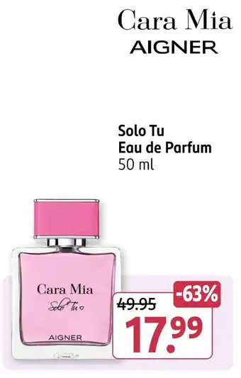 Rossmann Aigner cara mia solo tu eau de parfum Angebot