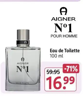 Rossmann Aigner n°1 pour homme eau de toilette Angebot