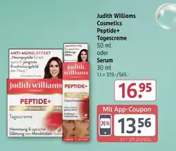 Rossmann Judith williams peptide+ tagescreme oder serum Angebot