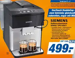 Expert Siemens kaffeevollautomat eq500 tp515d01 Angebot