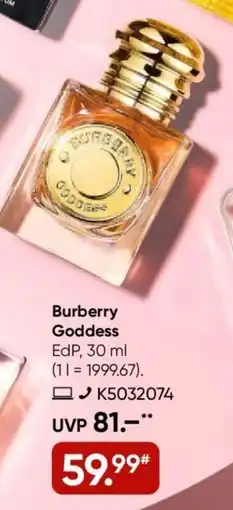 Galeria Burberry Goddess Angebot