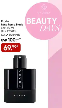 Galeria Prada Luna Rossa Black Angebot