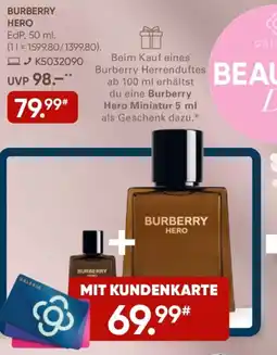 Galeria BURBERRY HERO EdP Angebot
