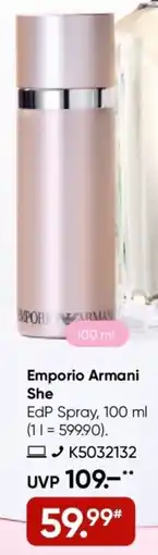 Galeria Emporio Armani She Spray Angebot