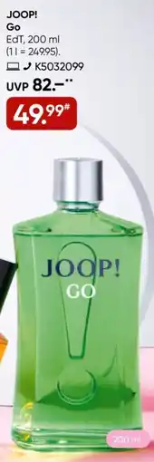 Galeria JOOP! Go EdT Angebot