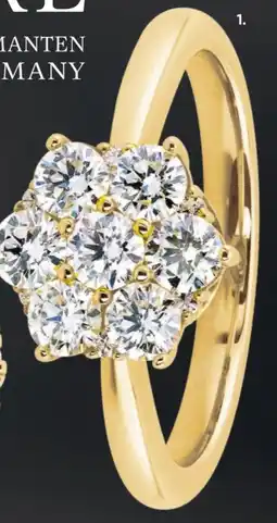 Galeria Ringe Gold 585. 13 Diamanten Angebot