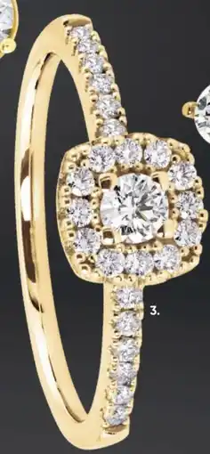 Galeria Ringe Gold 585.1 1. 13 Diamanten, zus. ca. 1,00 ct. Lupenrein. Weiß. Angebot