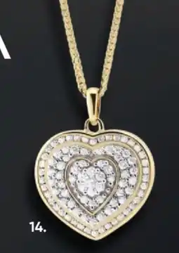 Galeria MONCARA Kette mit Anhänger Angebot