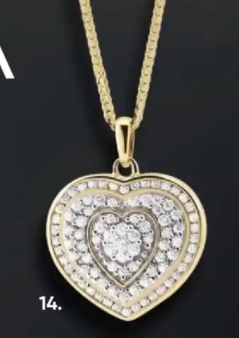 Galeria MONCARA Kette mit Anhänger Angebot