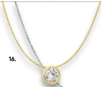 Galeria MONCARA Gold 585 Kette mit Anhänger Angebot